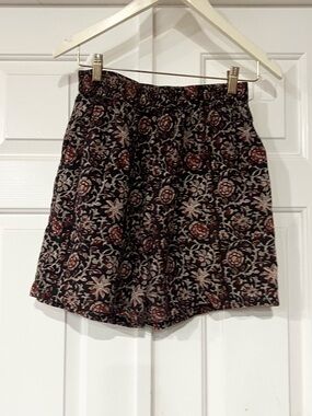 Harago | Cotton Colorful Print Pull On Summer Vacation Shorts